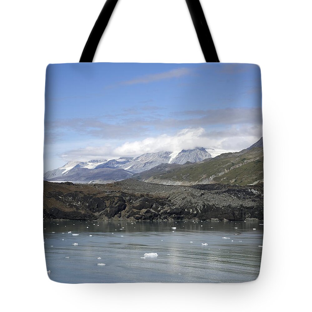 Glacier Tote Bag featuring the photograph Grand Pacific Glacier by Richard J Cassato