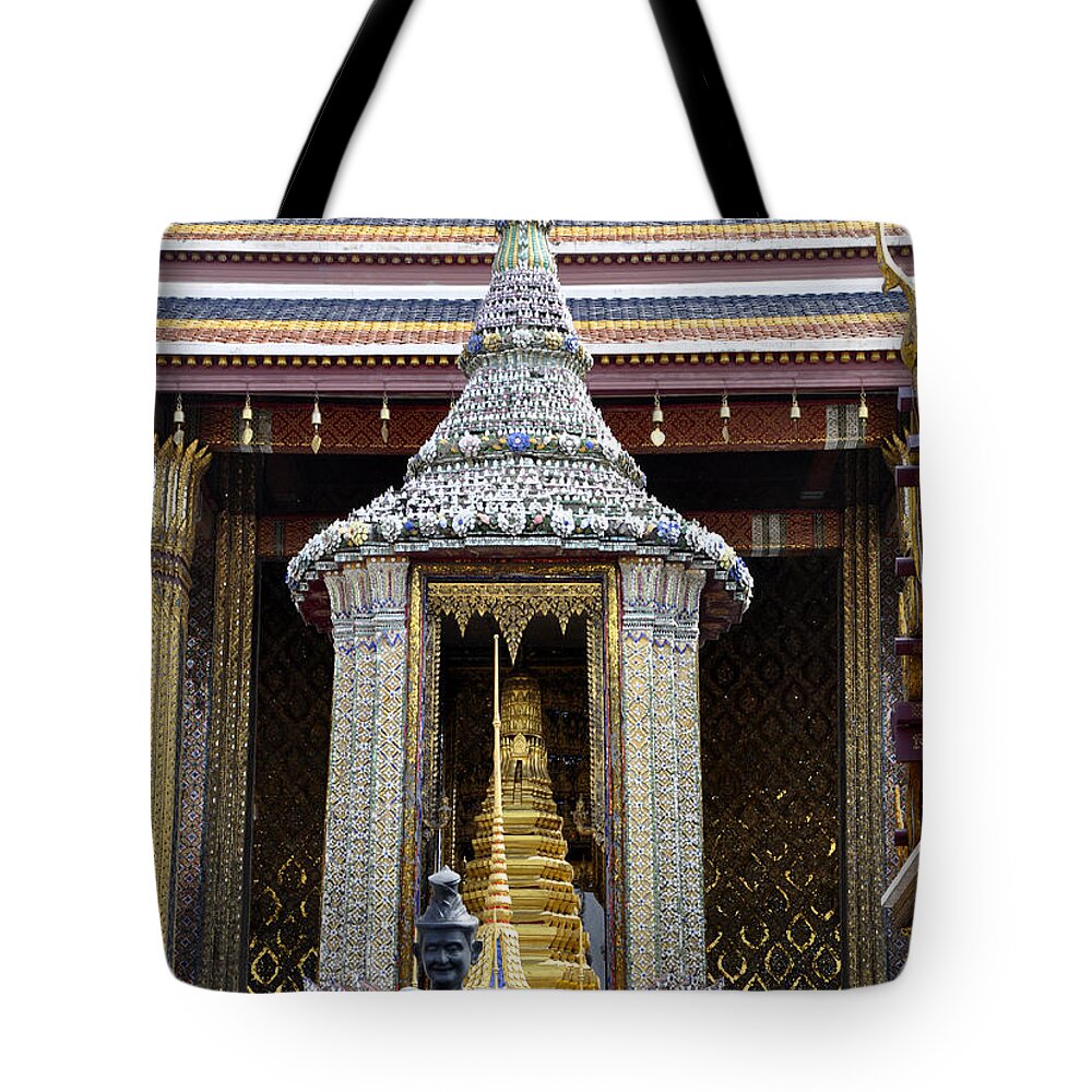 Grand Palace Tote Bag featuring the photograph Grand Palace 9 by Andrew Dinh