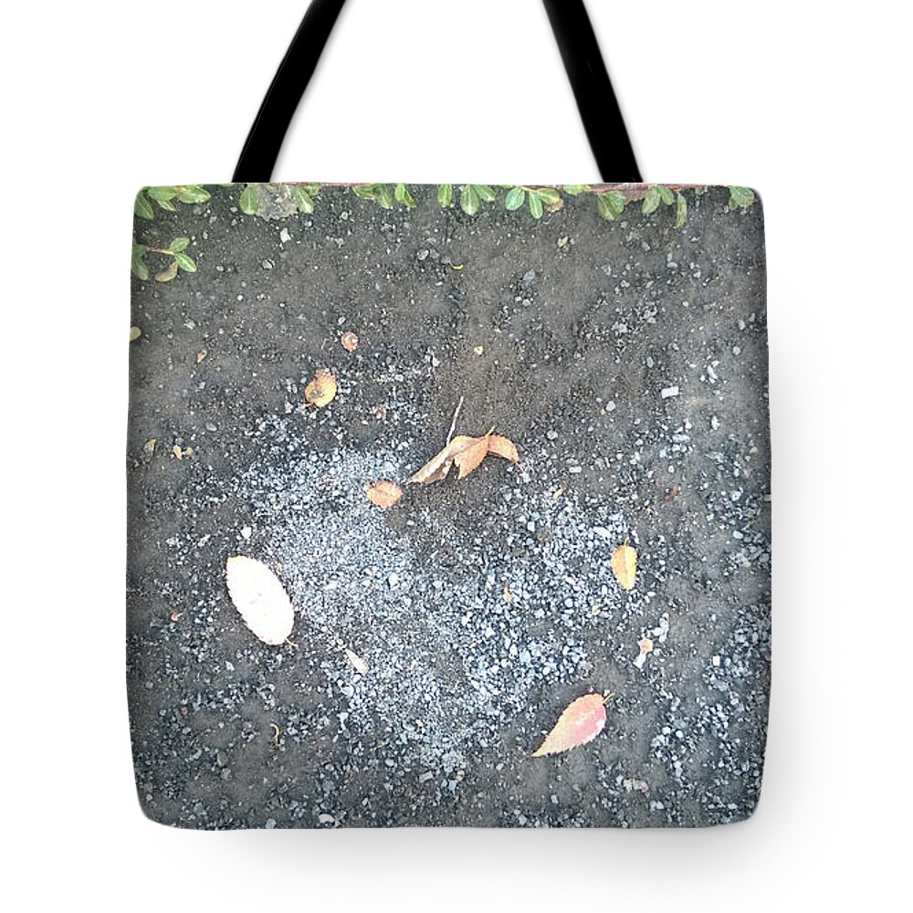 Marriage Tote Bag featuring the photograph Gravel Heart by Claudia Goodell