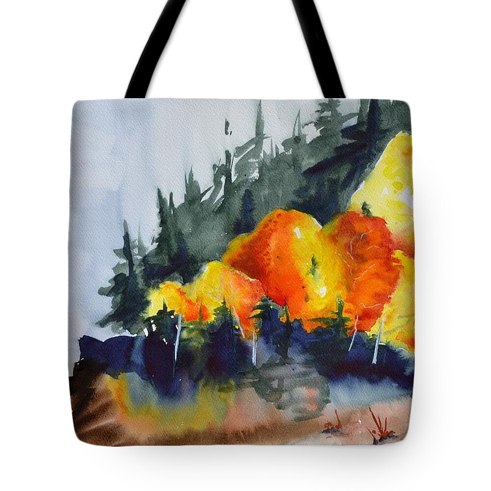 Great Balls Of Fire Tote Bag featuring the painting Great Balls Of Fire by Beverley Harper Tinsley