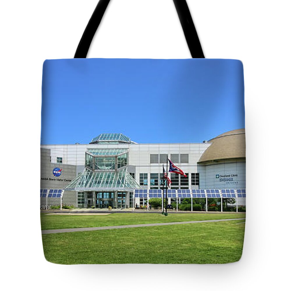 Great Lakes Science Center Tote Bag featuring the photograph Great Lakes Science Center 2025 by Jack Schultz