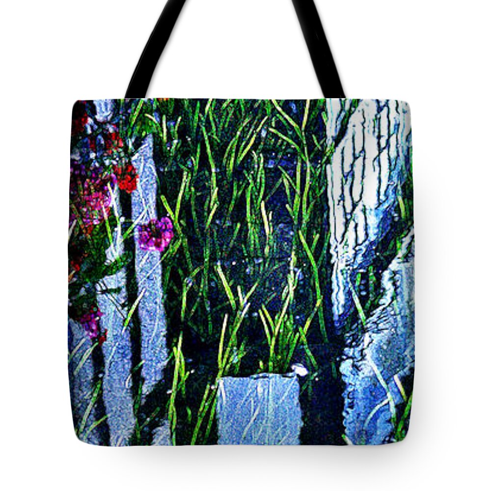 Water Tote Bag featuring the photograph Great Stour Reflection by KG Thienemann