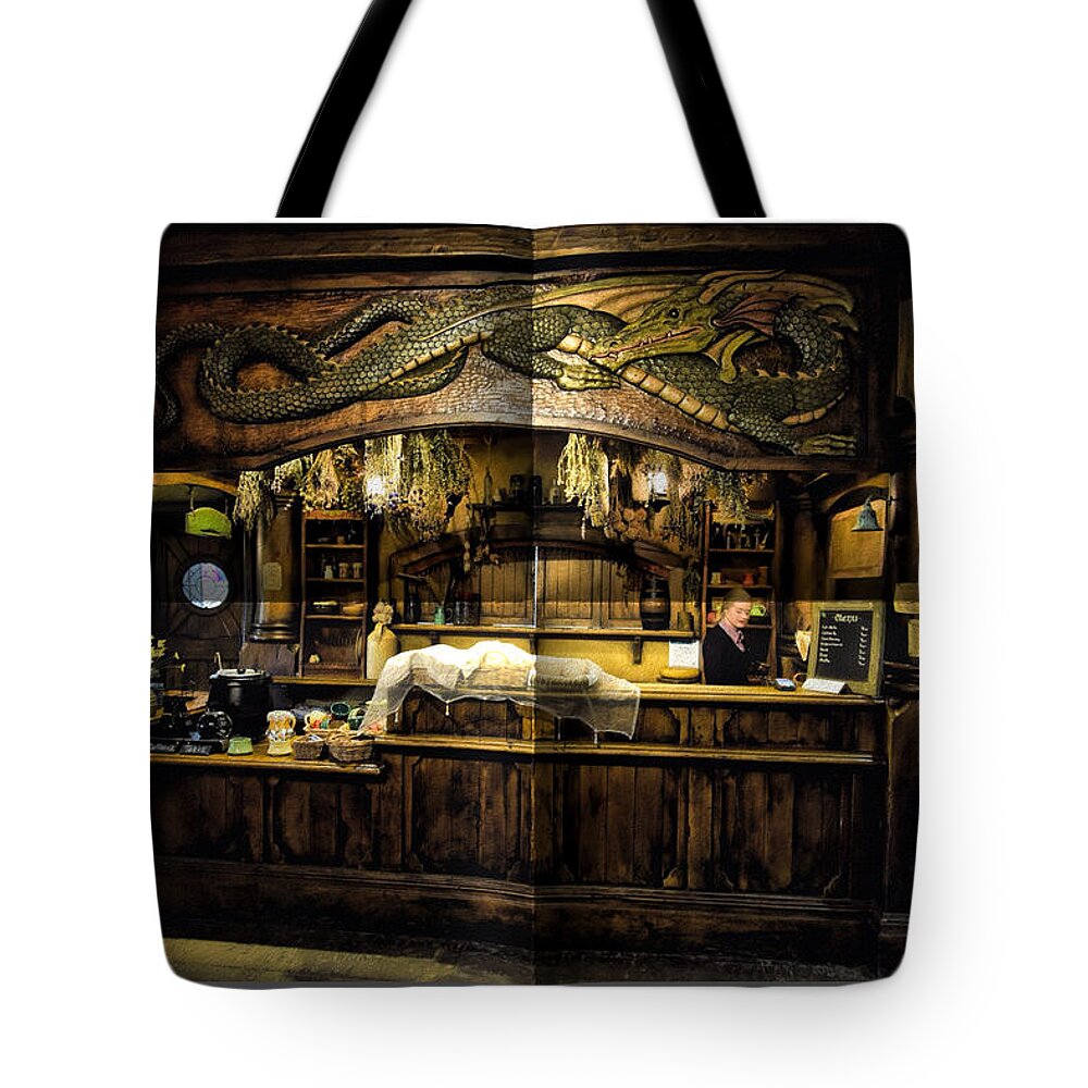 Photograph Tote Bag featuring the photograph Green Dragon Inn by Richard Gehlbach