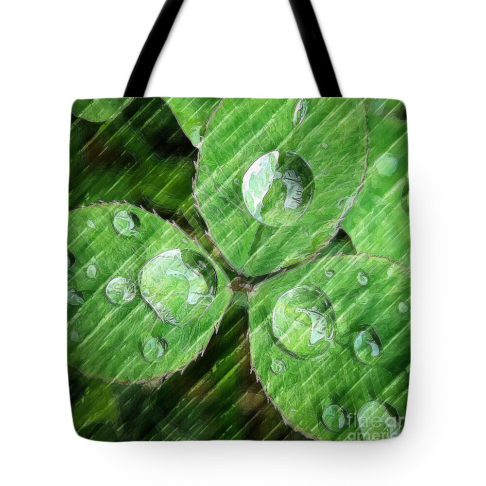 Green Tote Bag featuring the photograph Green by Eleanor Abramson
