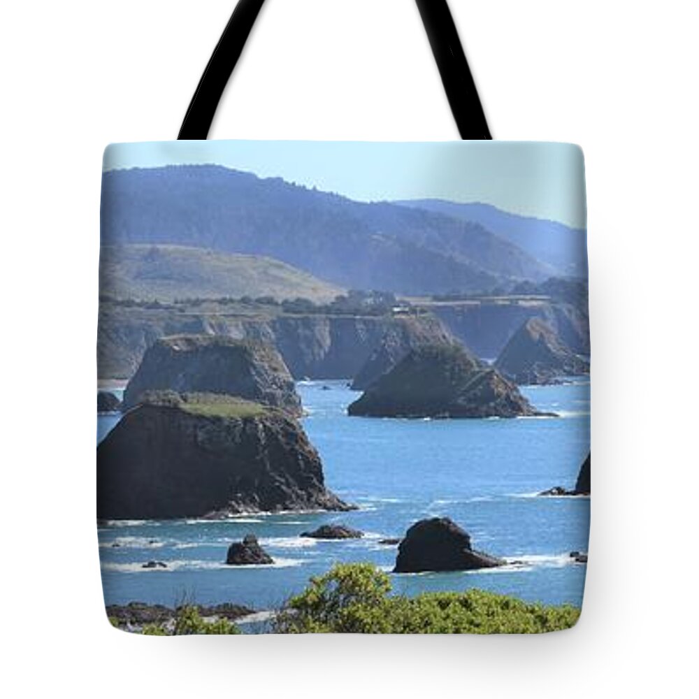 Elk Tote Bag featuring the photograph Greenwood Vista by Lisa Dunn