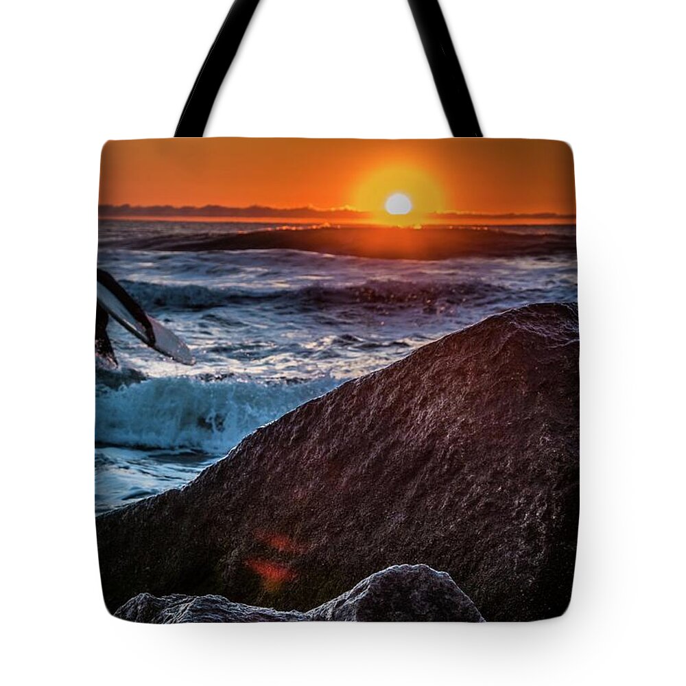 Beach Tote Bag featuring the photograph Grommet Island 8 by Larkin's Balcony Photography