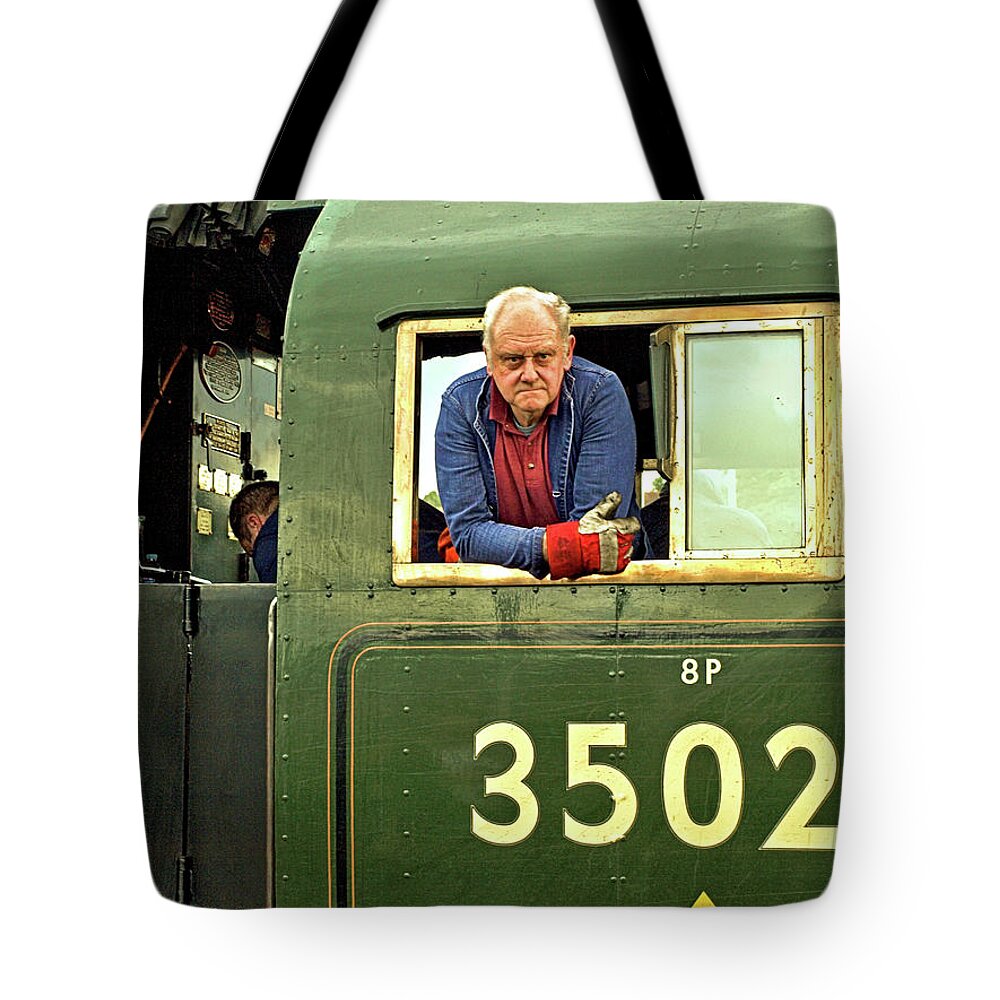 Street Art Tote Bag featuring the photograph Grumpy - Blasted Photographers by Richard Denyer