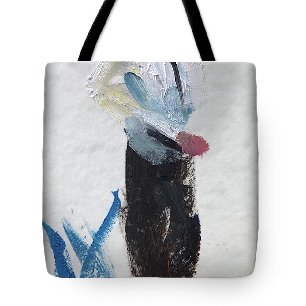  Tote Bag featuring the painting Guest 4 by Carol Berning