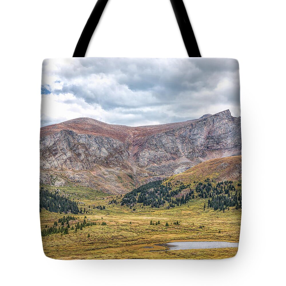 Landscape Tote Bag featuring the photograph Guanella Pass Vista by John M Bailey