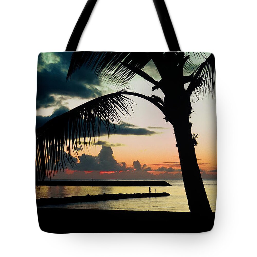 Haleiwa Tote Bag featuring the photograph Haleiwa by Steven Sparks
