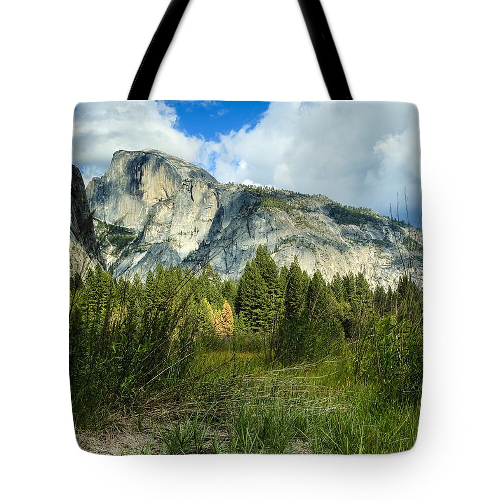 Half Dome Tote Bag featuring the photograph Half Dome Yosemite 3 by Ben Graham