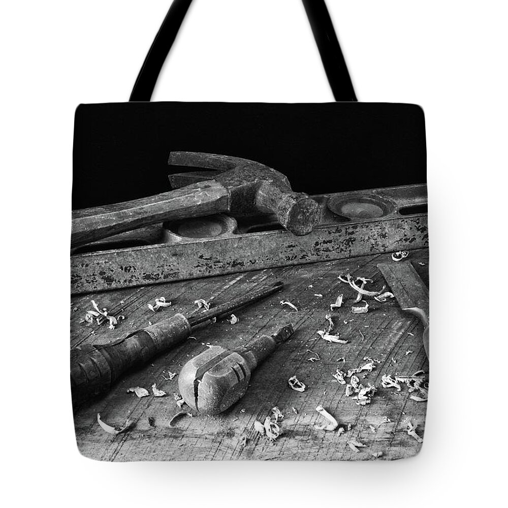 Still Lifes Tote Bag featuring the photograph Hand Tools 2 by Richard Rizzo