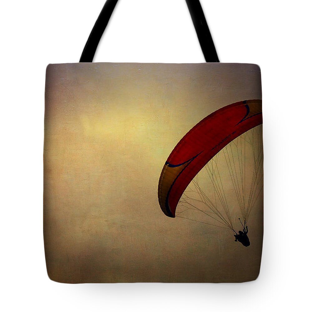 Lima Tote Bag featuring the photograph Hang Gliding in Peru by Kathryn McBride