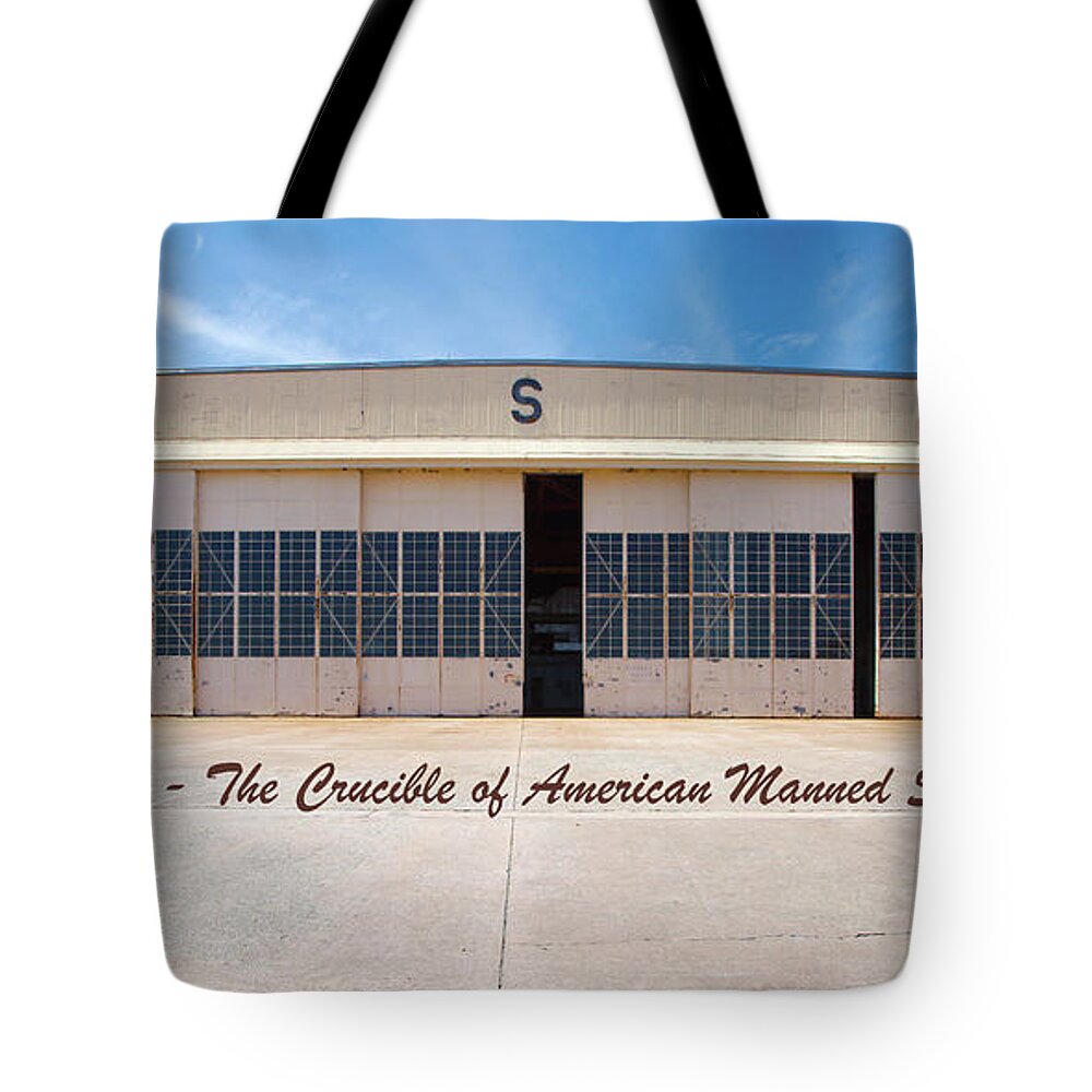 Ghe Tote Bag featuring the photograph Hangar S - The Crucible of American Manned Spaceflight by Gordon Elwell
