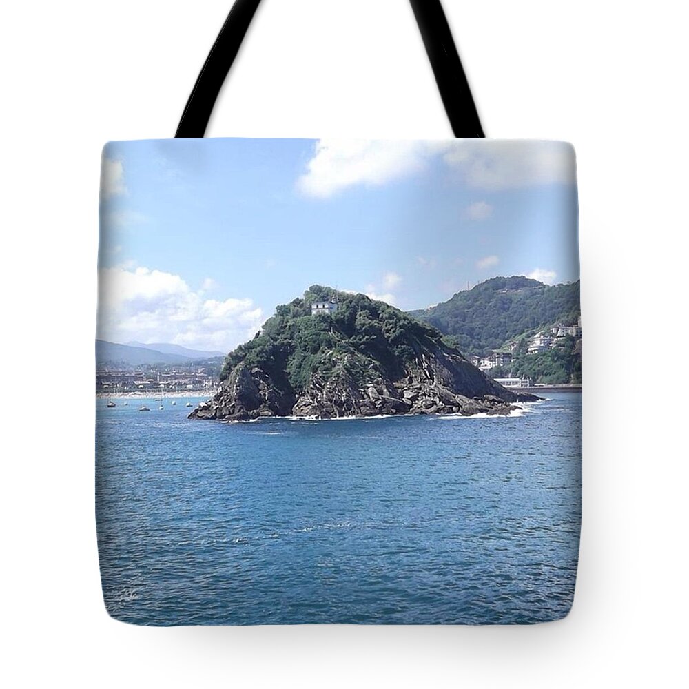 Summer Tote Bag featuring the photograph Suuny San Sebastian by Charlotte Cooper