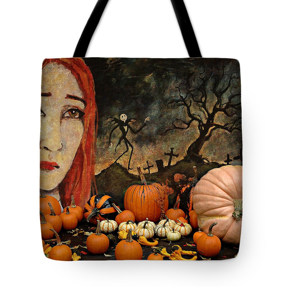 Halloween Tote Bag featuring the photograph Happy Halloween by Jeff Burgess