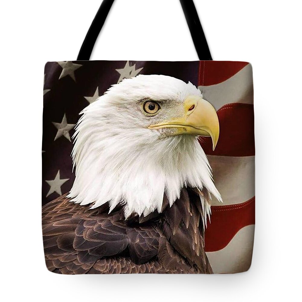  Tote Bag featuring the photograph Happy Independence Day by Dale Kincaid