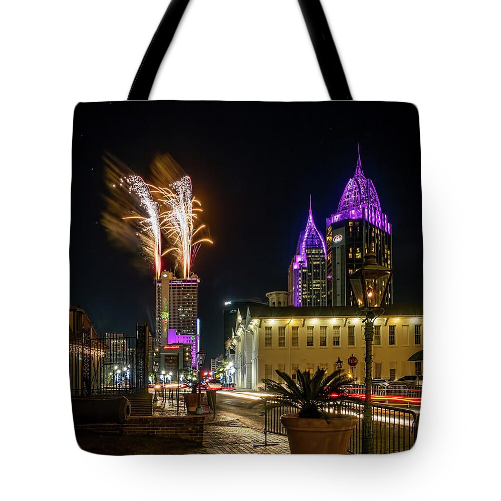 Newyear Tote Bag featuring the photograph Happy New Year by Brad Boland