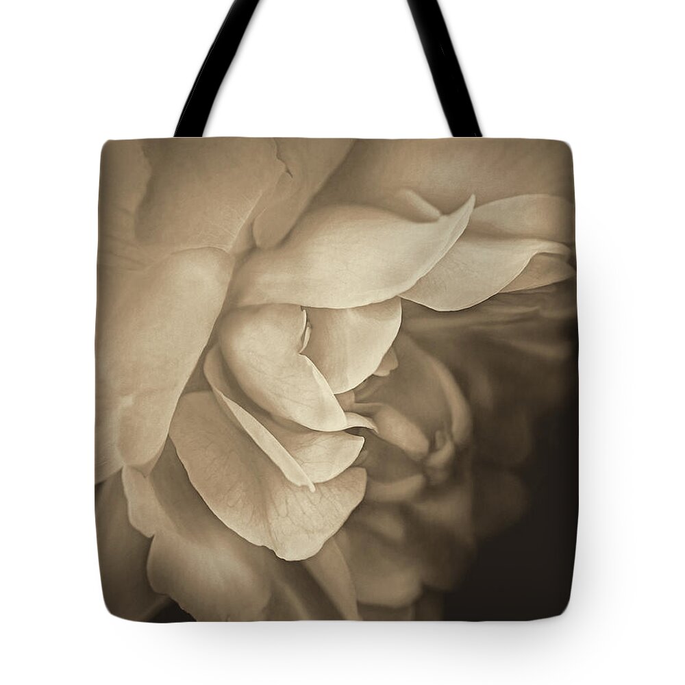 Rose Tote Bag featuring the photograph Haunting Vintage Rose Flower by Jennie Marie Schell