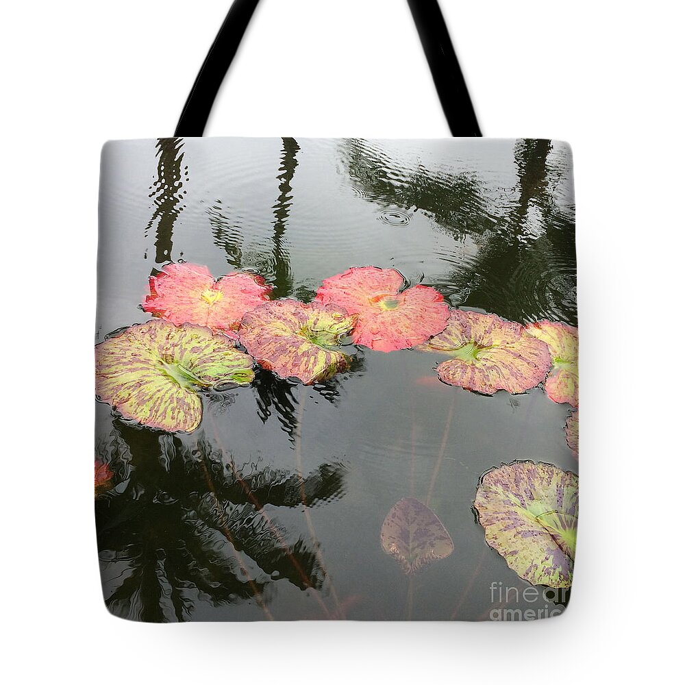 Lilies Tote Bag featuring the photograph Hawaiian Lilies by Ginny Neece