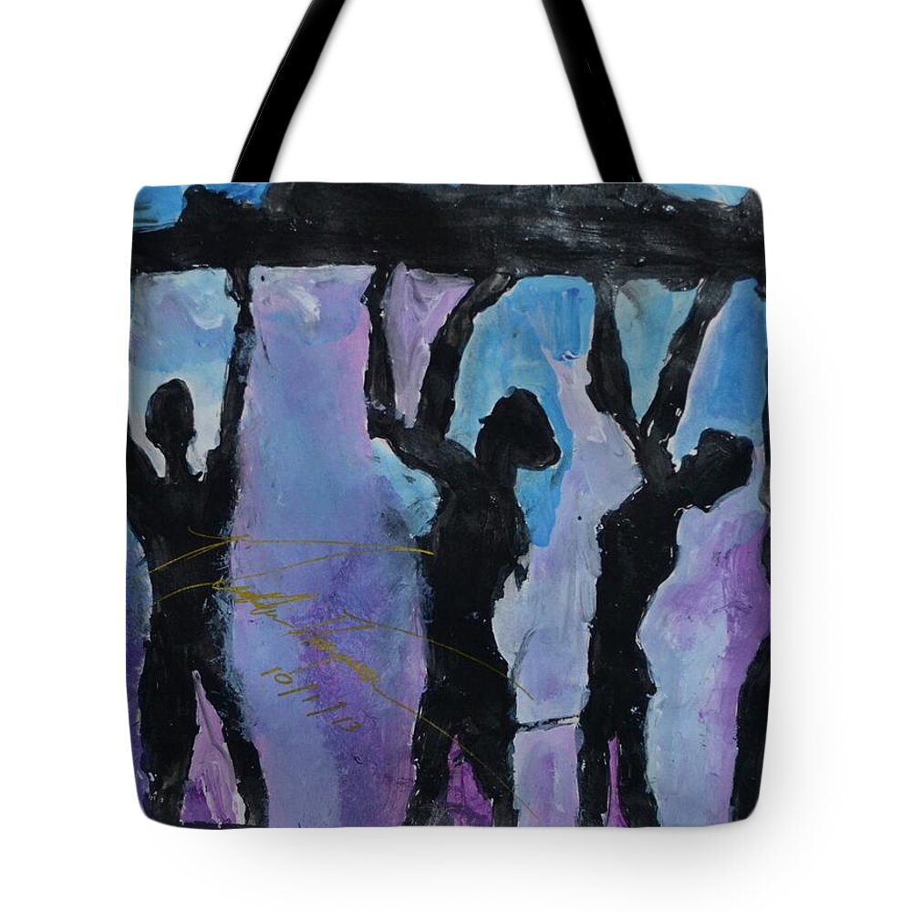 God Tote Bag featuring the photograph He is Risen by Love Art Wonders By God