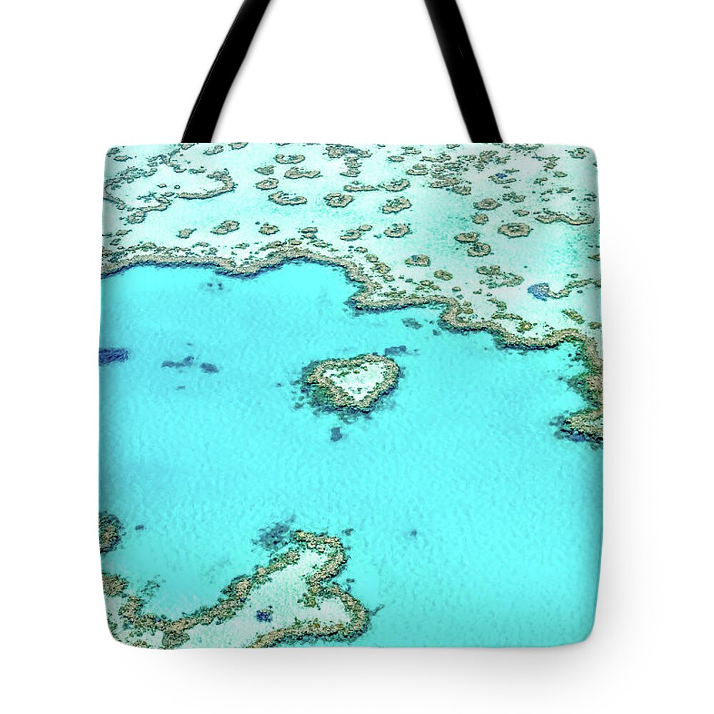 Australia Tote Bag featuring the photograph Heart Of The Reef by Az Jackson