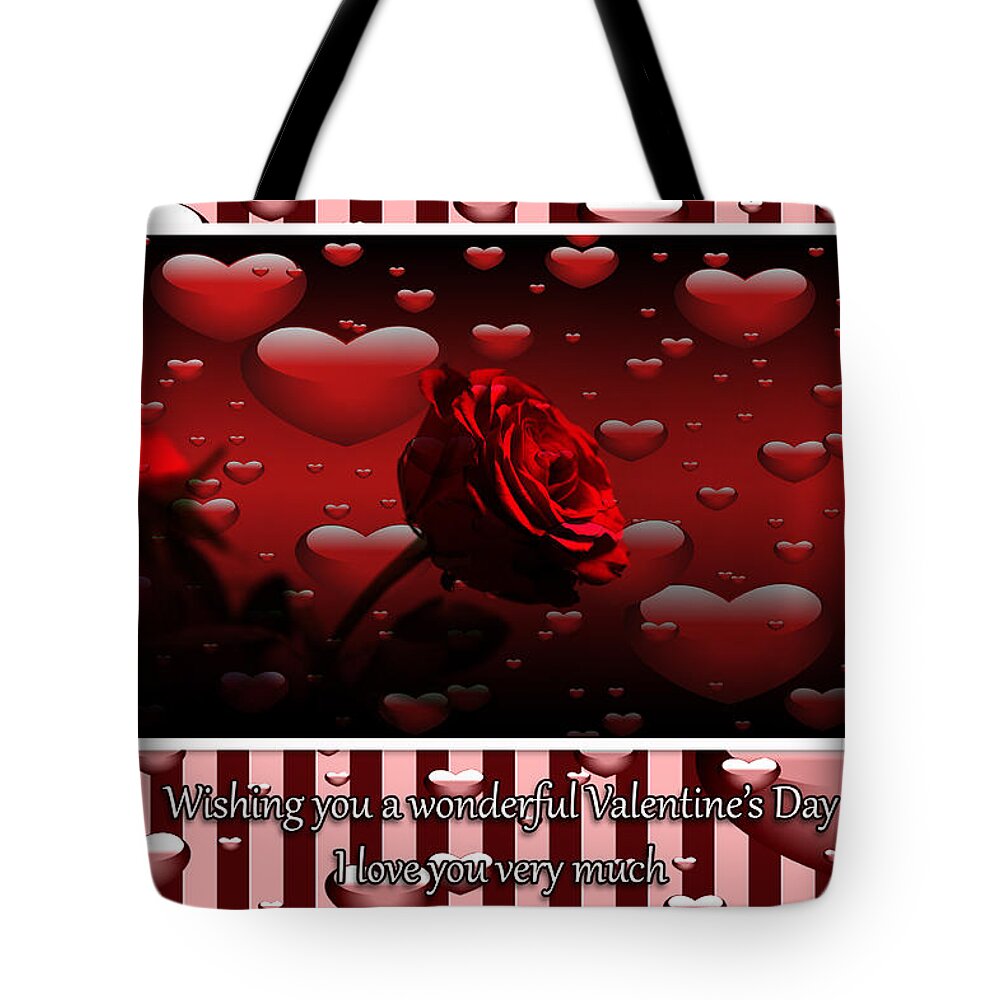 Heart Tote Bag featuring the photograph Hearts All Over by Randi Grace Nilsberg