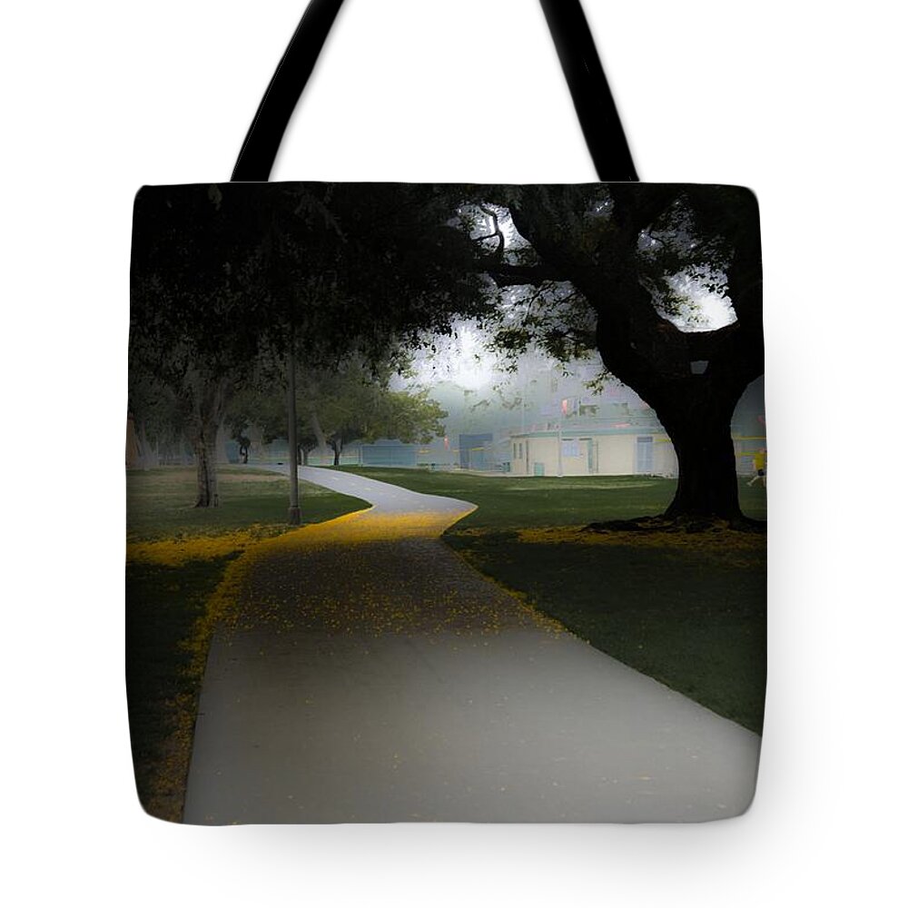 Landscape Tote Bag featuring the photograph Heartwell Park by Roland Peachie