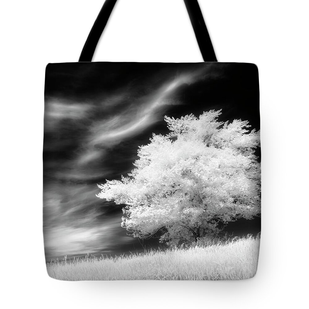 High Key Tote Bag featuring the photograph Heavenly Places by Dan Jurak