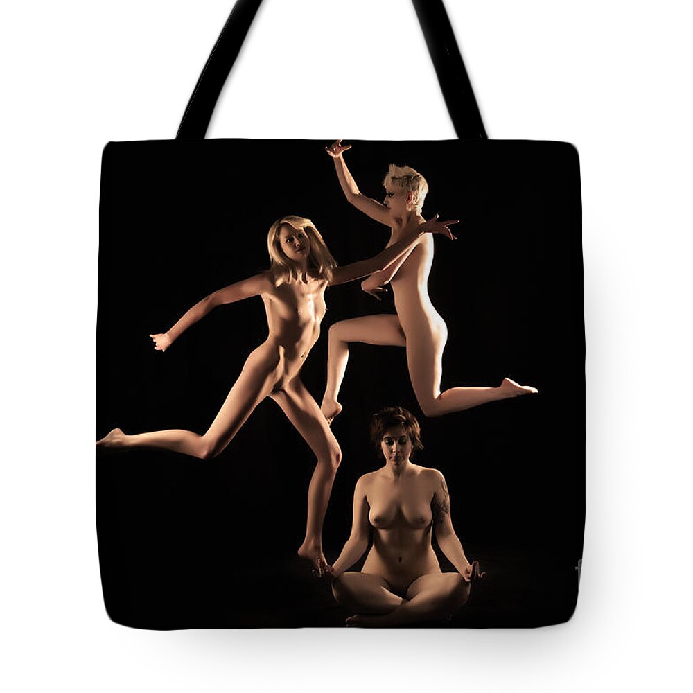 Artistic Photographs Tote Bag featuring the photograph Heightened consciousness by Robert WK Clark