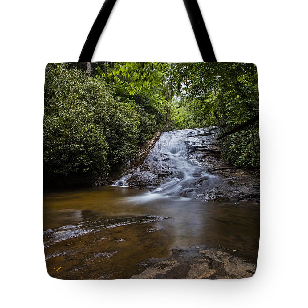 Helton Tote Bag featuring the photograph Helton Creek Falls 2 by Sean Allen