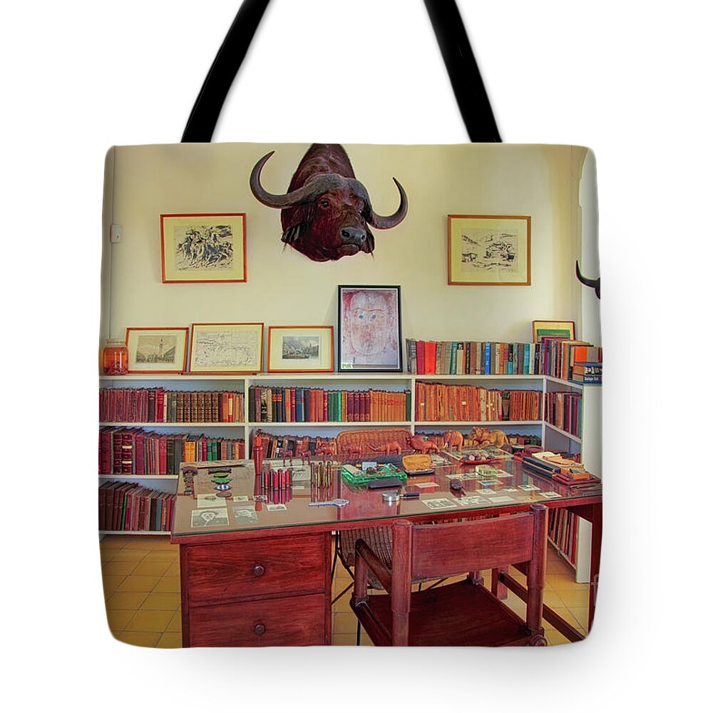 Tranquility Tote Bag featuring the photograph Hemingways' Cuba House No. 2 by Craig J Satterlee