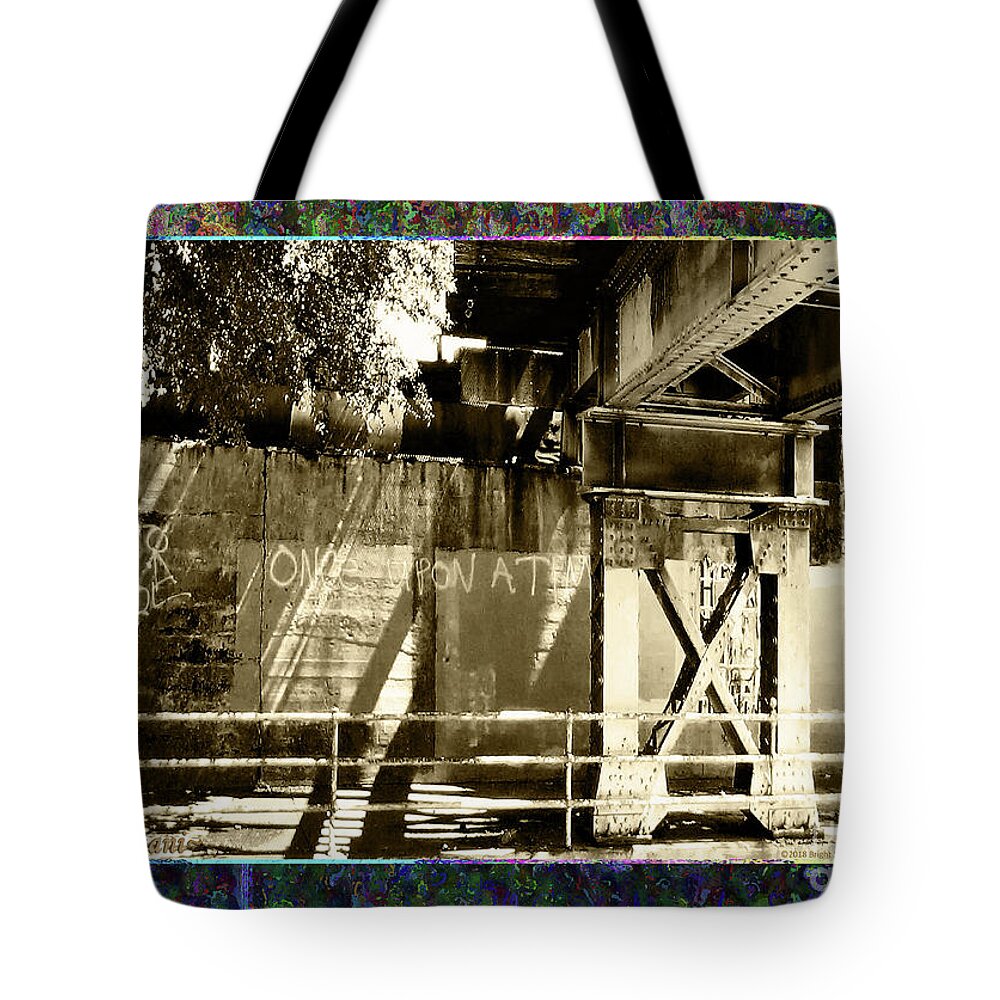 Historic America Tote Bag featuring the photograph Henry Street Underpass Number 1 by Aberjhani