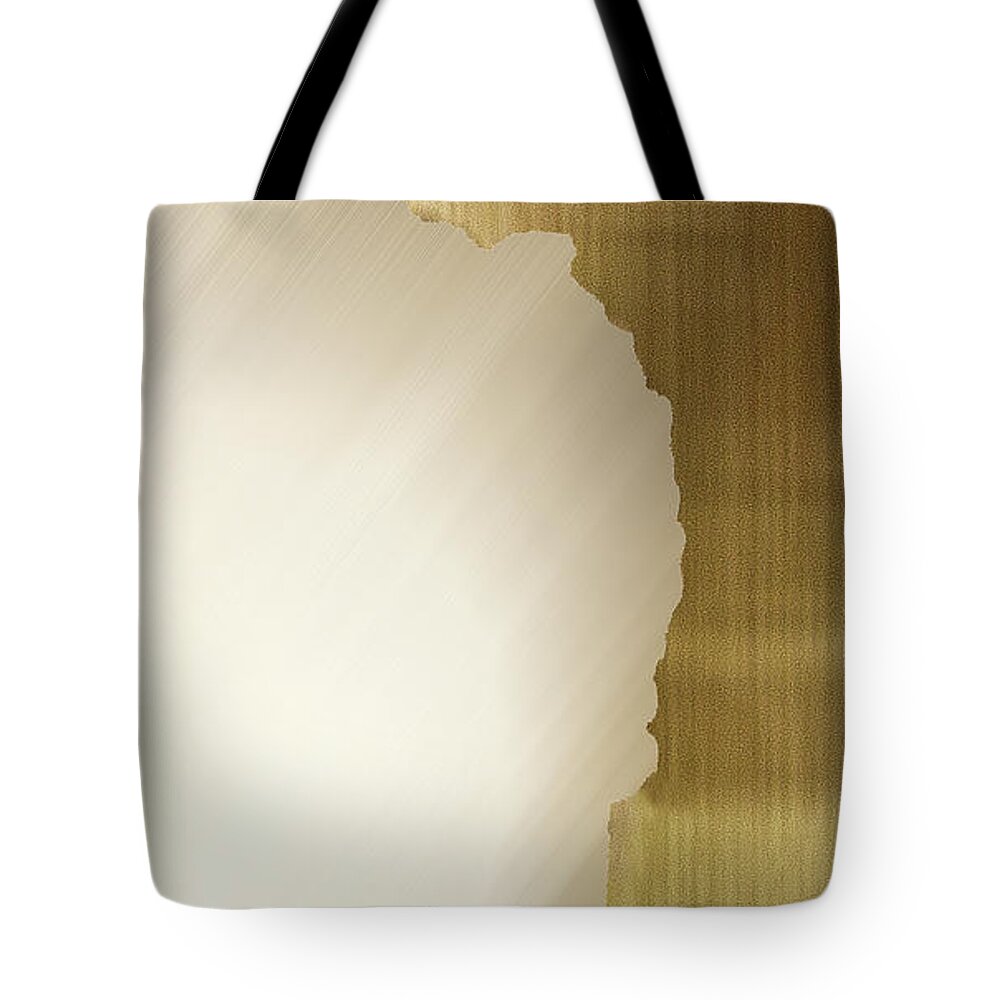 Contemporary Tote Bag featuring the digital art Her by Fei A