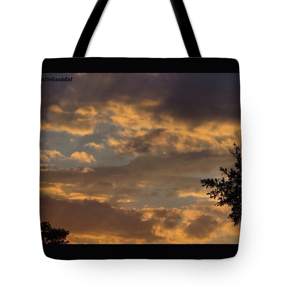 ⛅️ Tote Bag featuring the photograph Here's Some #nofilter #cloudporn From by Austin Tuxedo Cat