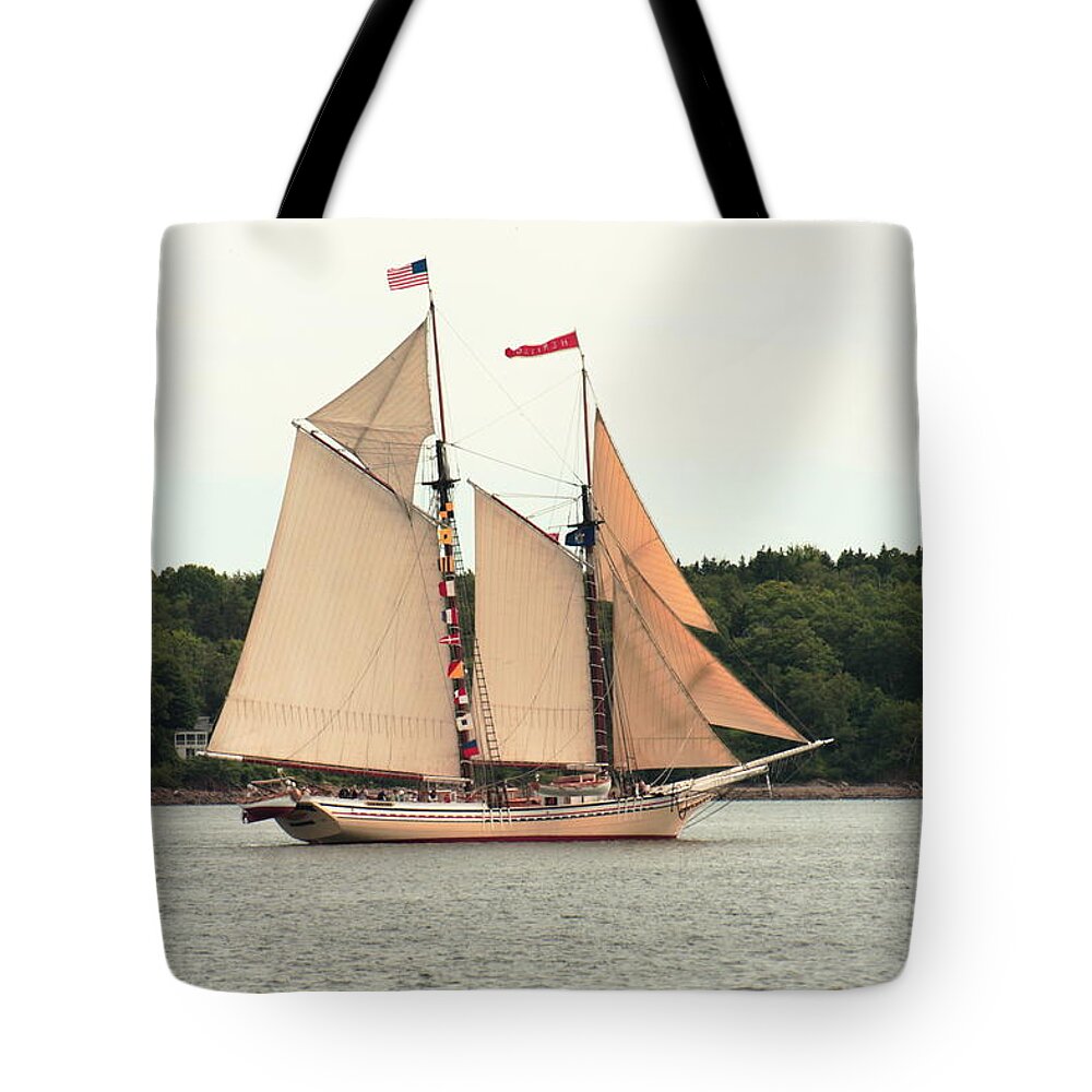 Seascape Tote Bag featuring the photograph Heritage Making For Home by Doug Mills