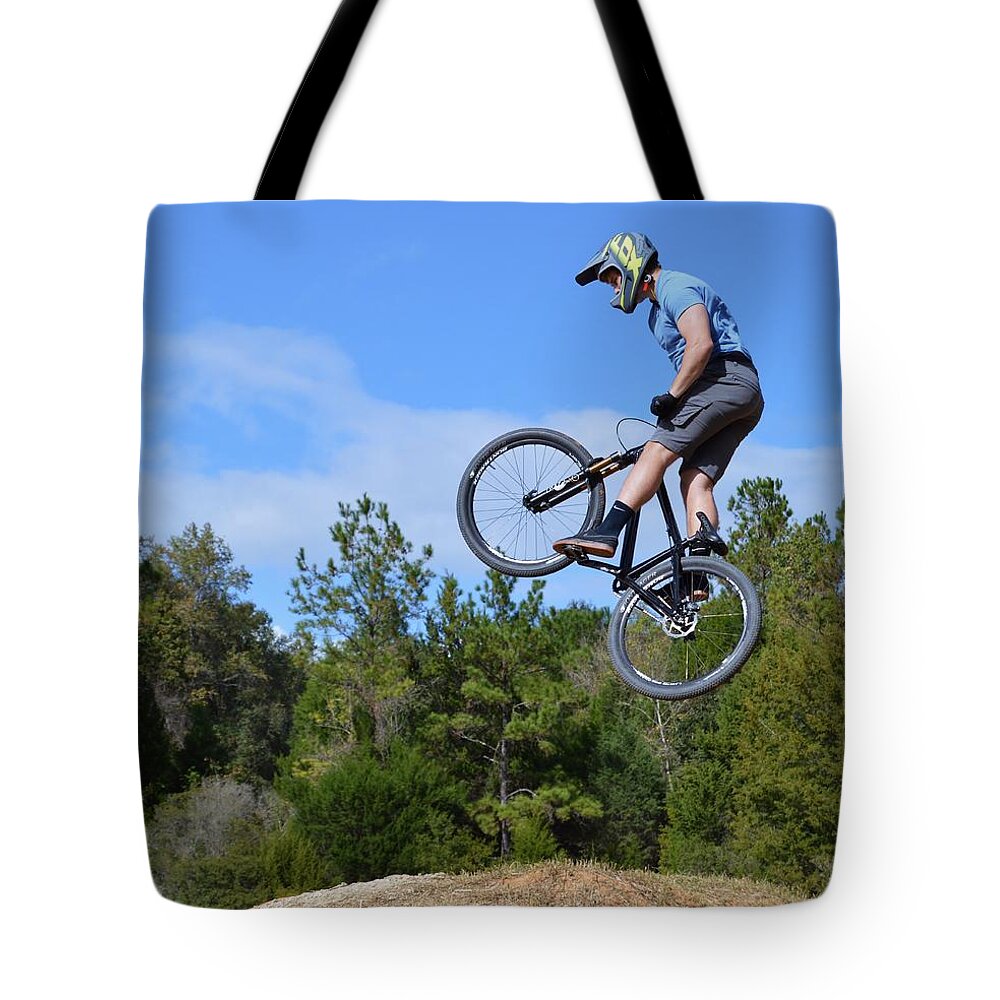 High Jump 2 Tote Bag featuring the photograph High Jump 2 by Warren Thompson