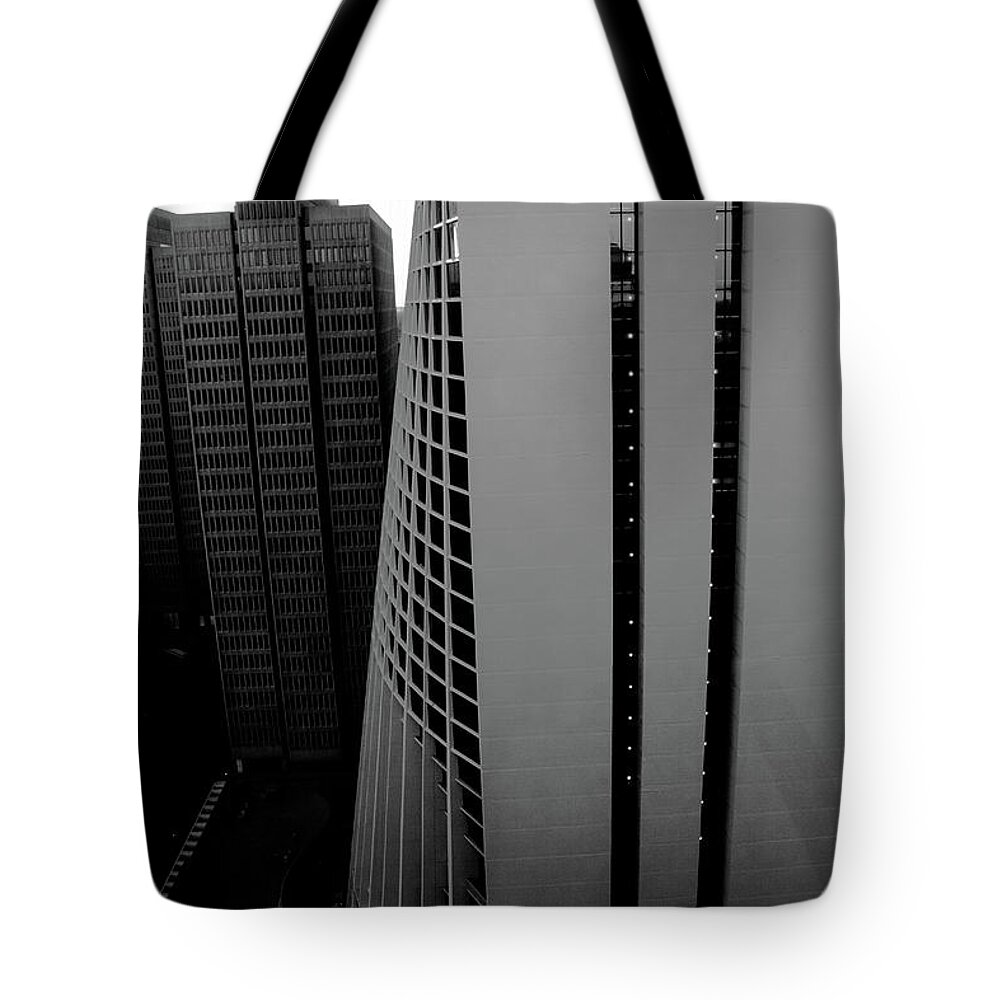 Atlanta Tote Bag featuring the photograph High Rise by Kenny Thomas