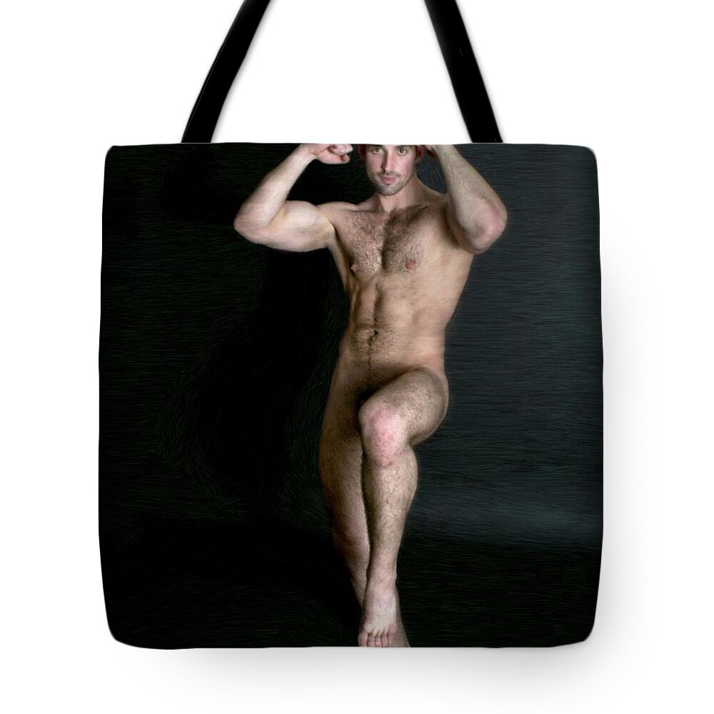 High Tote Bag featuring the painting High Stepper by Troy Caperton