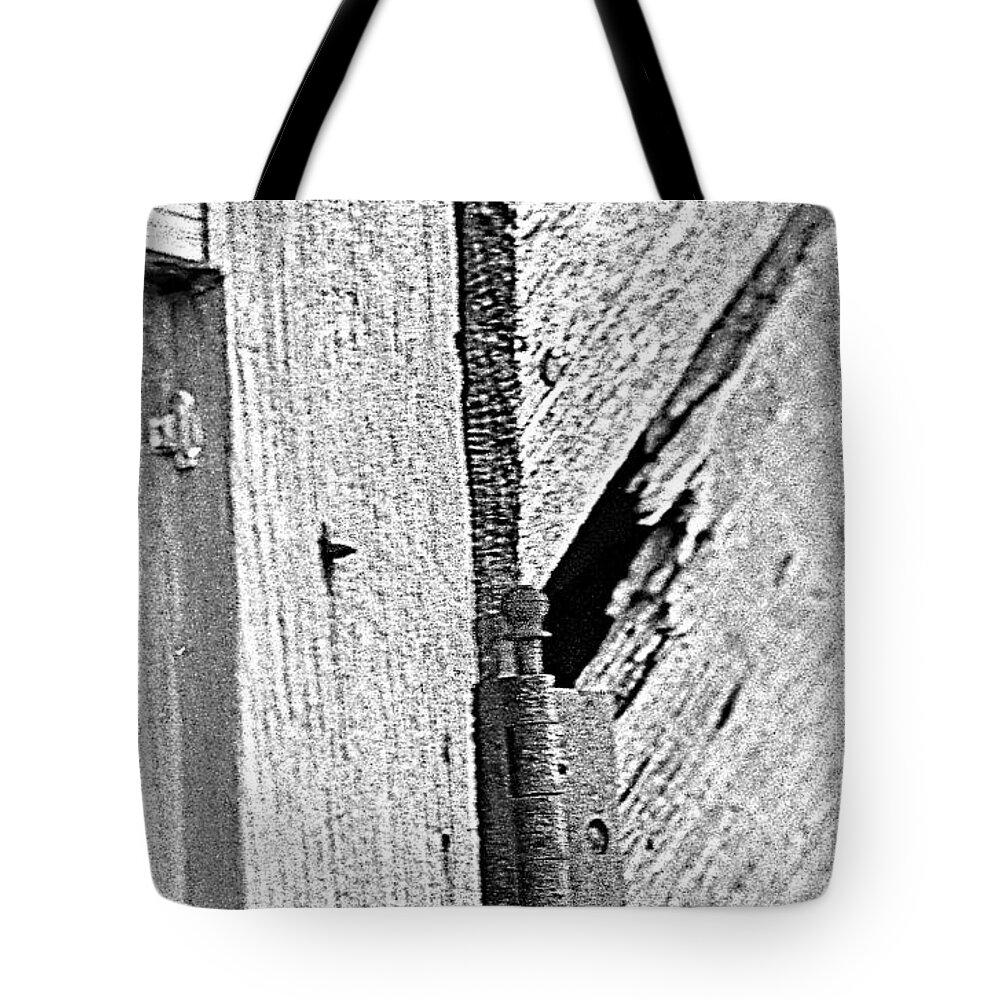 Ansel Adams Tote Bag featuring the photograph Hinge by Curtis J Neeley Jr