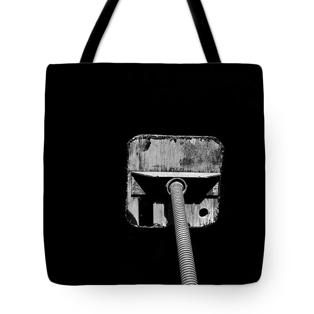 Newel Hunter Tote Bag featuring the photograph Holding up the night by Newel Hunter