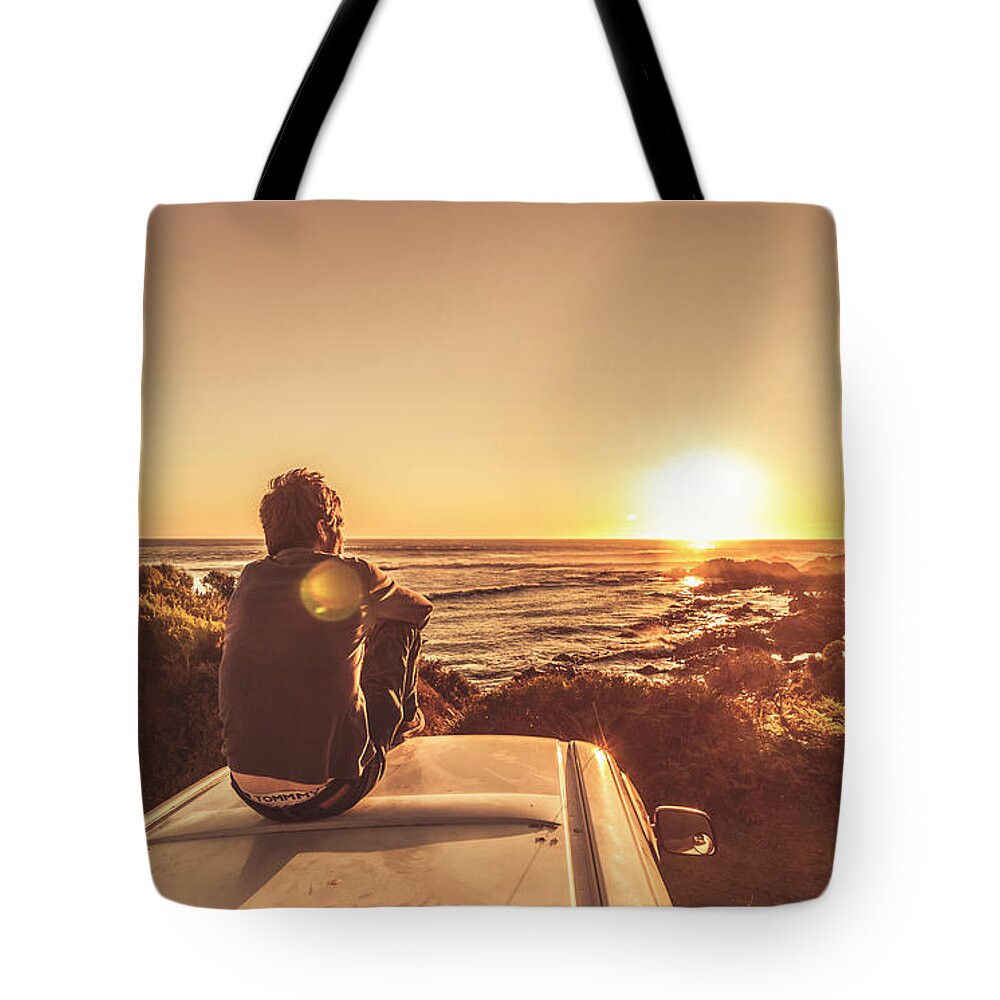 Tourist Tote Bag featuring the photograph Holiday dreaming by Jorgo Photography