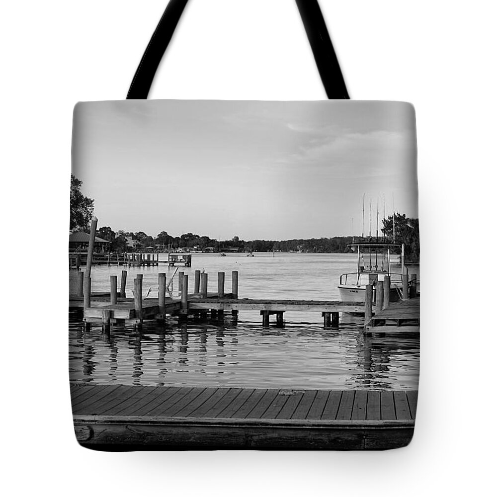 Monkey Island Tote Bag featuring the photograph Homosassa by Laurie Perry
