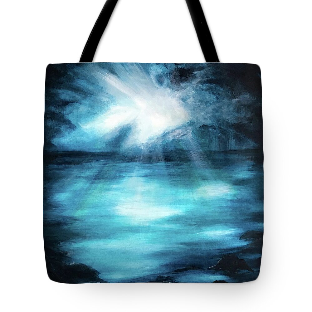 Hope Tote Bag featuring the painting Hope by Michelle Pier