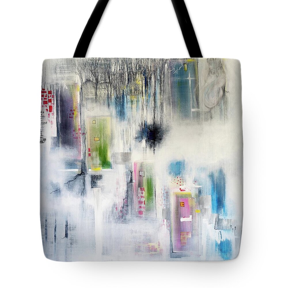 Hope Tote Bag featuring the painting Hope by Theresa Marie Johnson