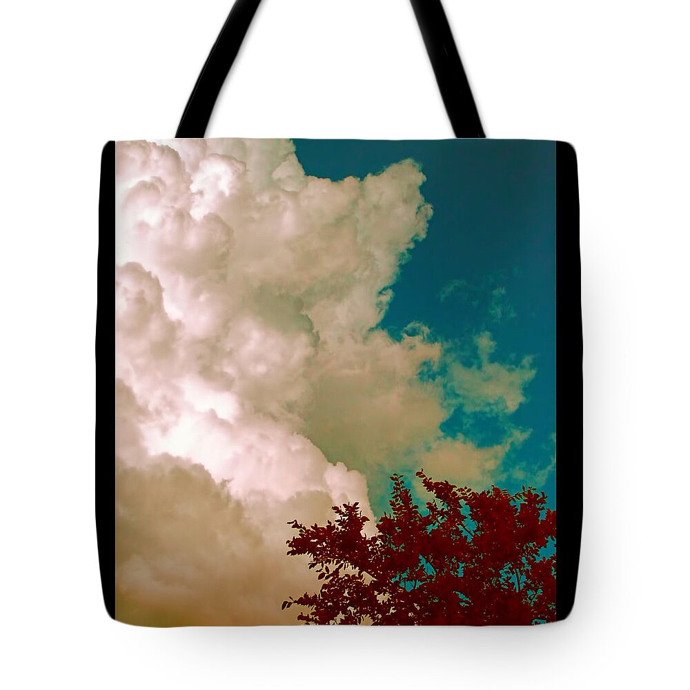 Cloud Tote Bag featuring the photograph Hope by Wendy J St Christopher