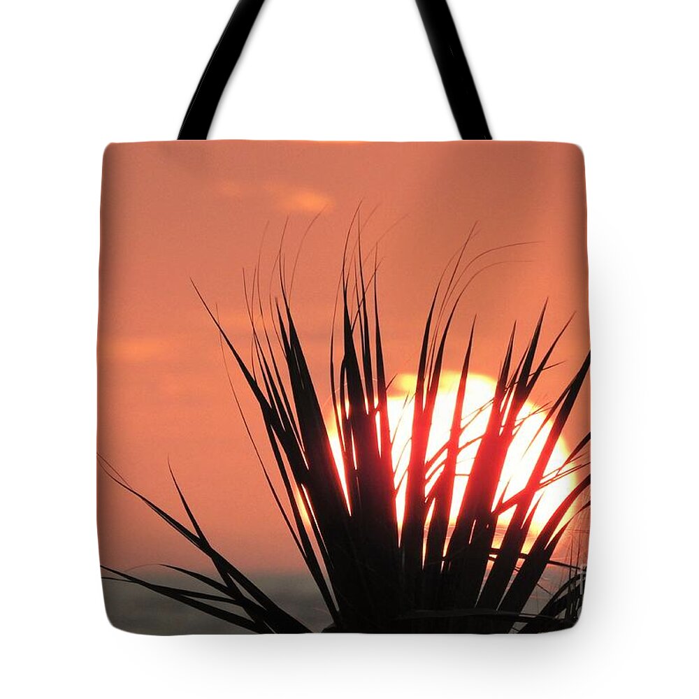 Sun Tote Bag featuring the photograph Horizon Sunrise by Jan Gelders