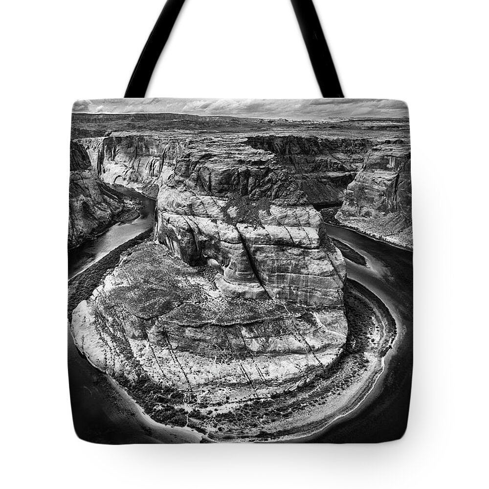 Arizona Tote Bag featuring the photograph Horseshoe Bend by John Roach
