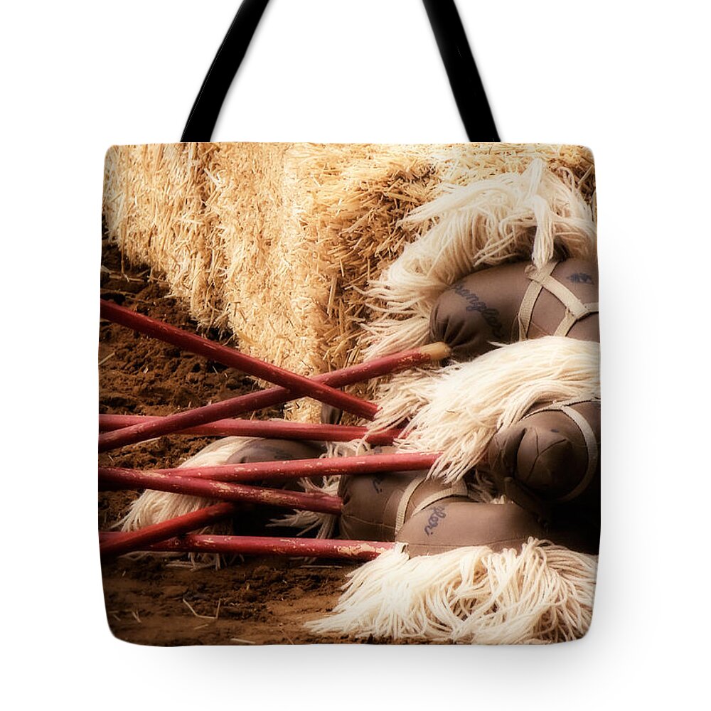 Horse Tote Bag featuring the photograph Horsies by Eugene Campbell