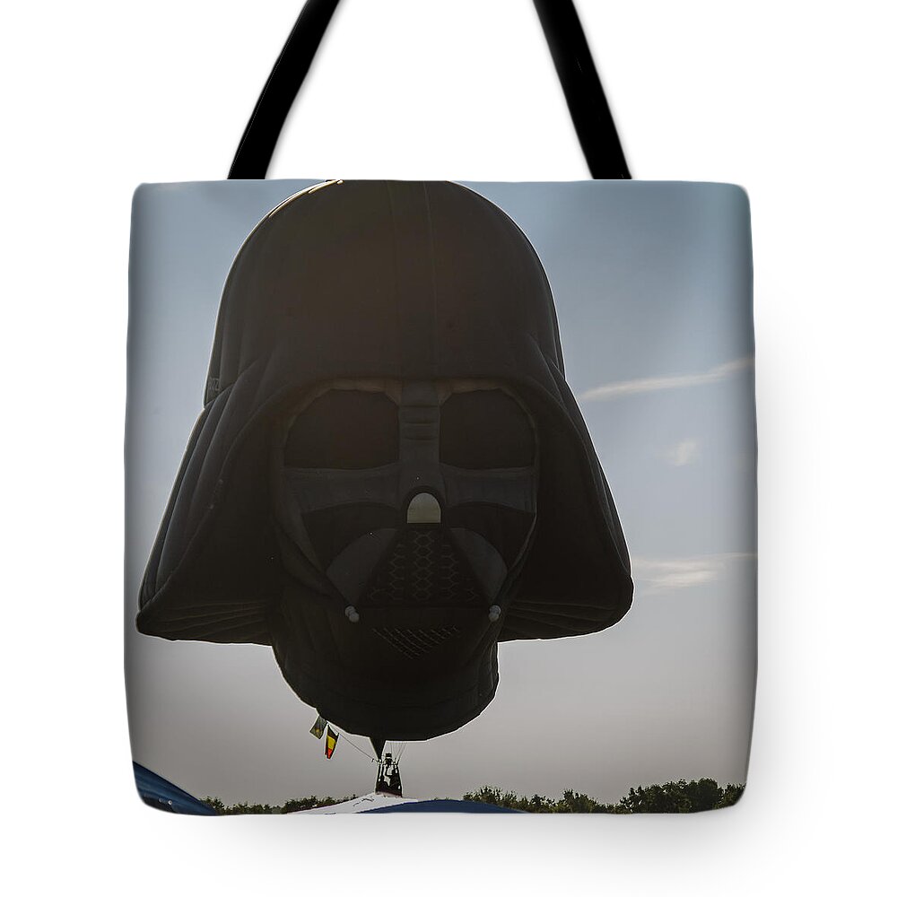  Tote Bag featuring the photograph Hot air balloon by SAURAVphoto Online Store